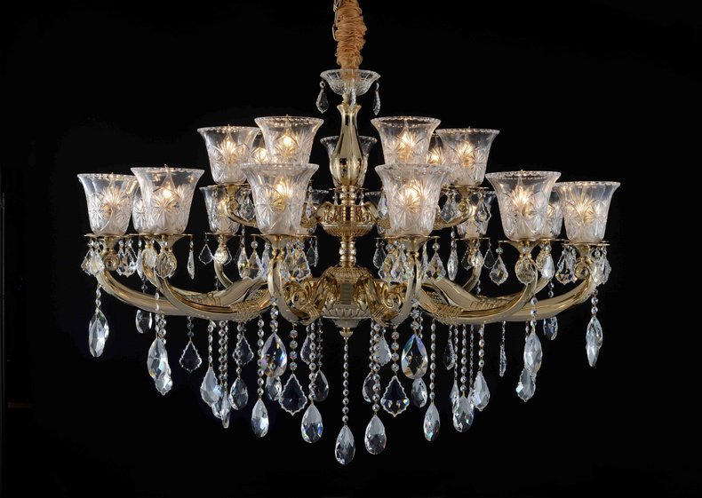 R100669 High-end luxury hotel banquet hall chandelier