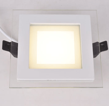玻璃18W方形LED面板灯