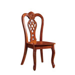 新款时尚欧风实木餐椅A46