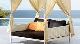 WA1010A Double beach bed