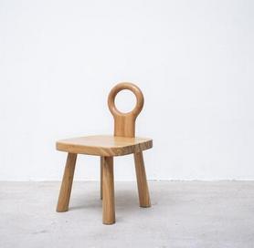 甜圈椅小霸王 实木儿童椅