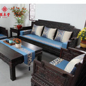 中式刺绣沙发坐垫