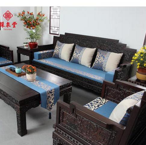 Chinese embroidered sofa cushion