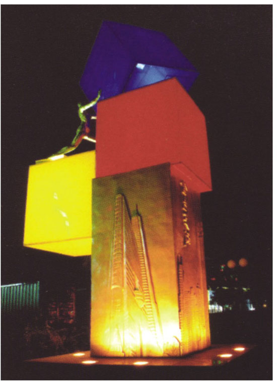 小品雕塑灯