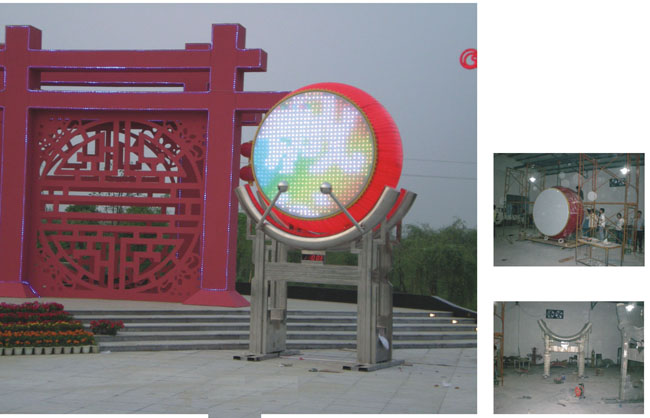 小品雕塑灯