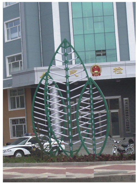 小品雕塑灯