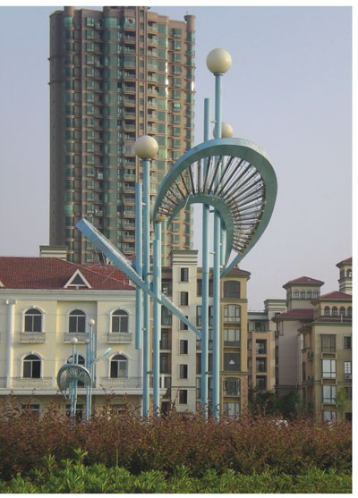 小品雕塑灯