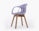 RITA-魅惑紫 餐椅