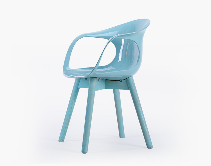 RITA-魔法蓝 餐椅