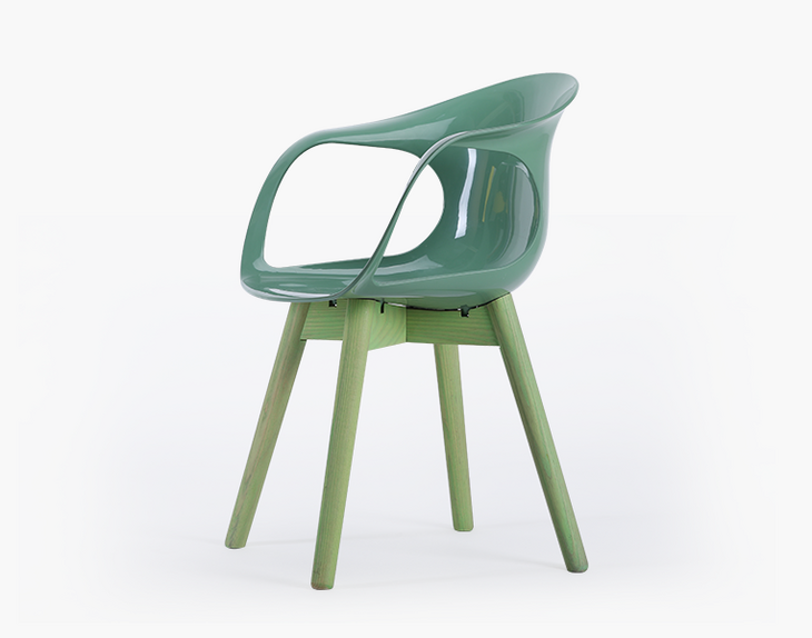 RITA-森林绿 餐椅