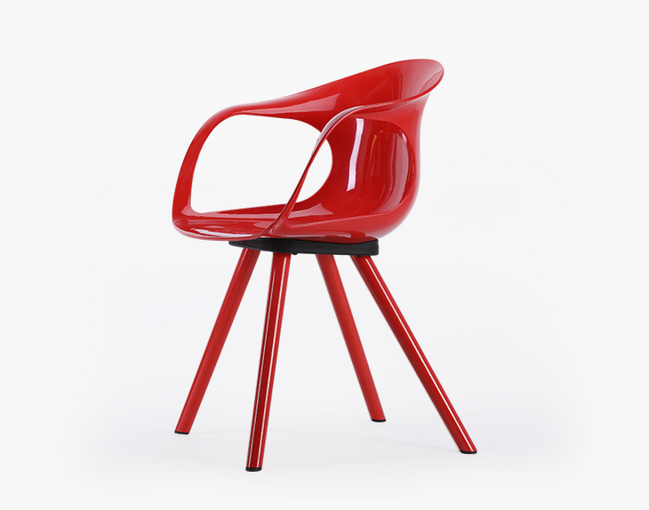RITA-激情红 餐椅