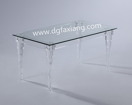 acrylic coffee table