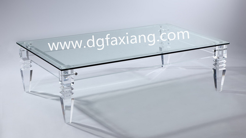 acrylic coffee table