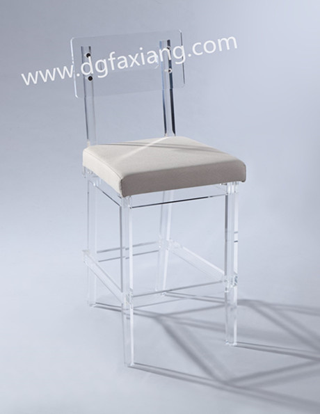 Acrylic bar chair