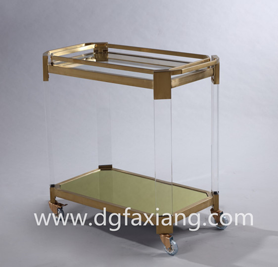 acrylic trolley