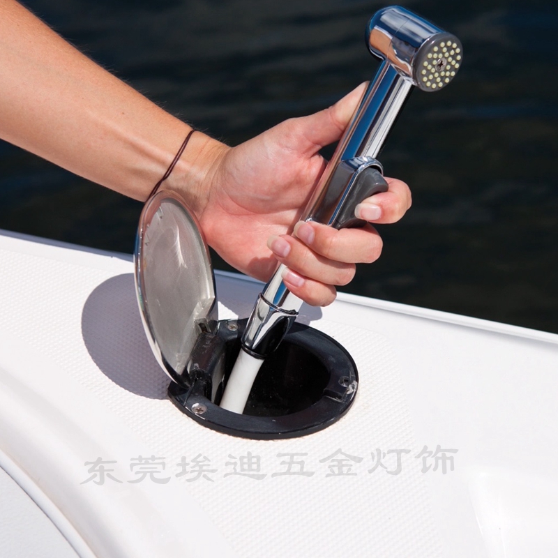 改装船用游艇不锈钢花洒淋浴器、高档花洒套装、外置淋浴套装