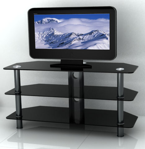 BR-TV201-UP to 65" Modern LCD TV stand