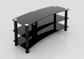 BR-TV734-Modern MDF Glass TV Stand for 32~62" LCD/LED/PLASMA