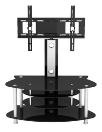 TS-12084A-Modern TV Stand with bracket  for 25" ~ 55" LCD/LED/PLASMA
