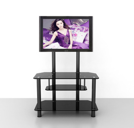 BR-TV203A-LCD TV stand  TV Stand with bracket for 17"~42"LCD/LED/PLASMA