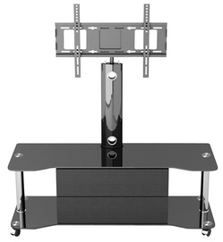High Glossy Black MDF Glass TV Stand for 22"~42"LCD/LED/PLASMA