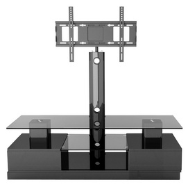 MDF Glass TV Stand with bracket for up to 60" LCD/PLASMA