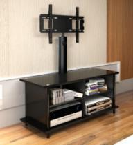 Modern Style MDF Glass TV Stand with 32''~50'' TV Brackets