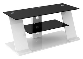 Modern MDF glass TV Stand for 22"~46" TV Screens