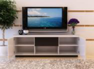 Modern MDF wood tv stand with brackets