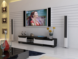 Classical Stylle Extensive TV stand for 32"~70" LCD/LED/PLASMA