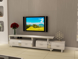 MDF Extensive TV stand for 32"~70" LCD/LED/PLASMA with storage drawers
