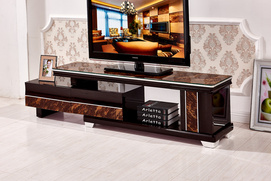 MDF with marble venner Extensive TV stand with two drawers