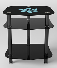 High quality Glass TV  Stand floor TV Table BR-TV826