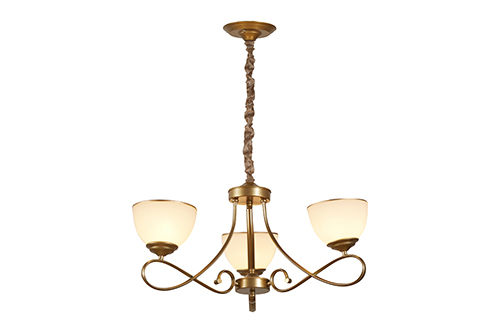 three head celling lamp