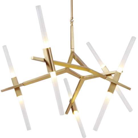 Nordic post-modern living room chandelier---Tree fork chandelier