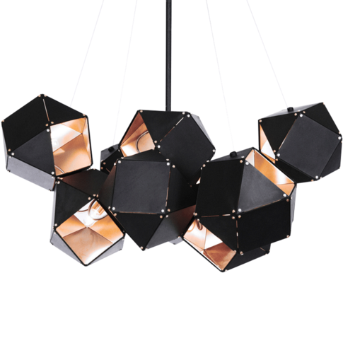 Nordic post-modern creative living room lamp---Will diamond chandelier