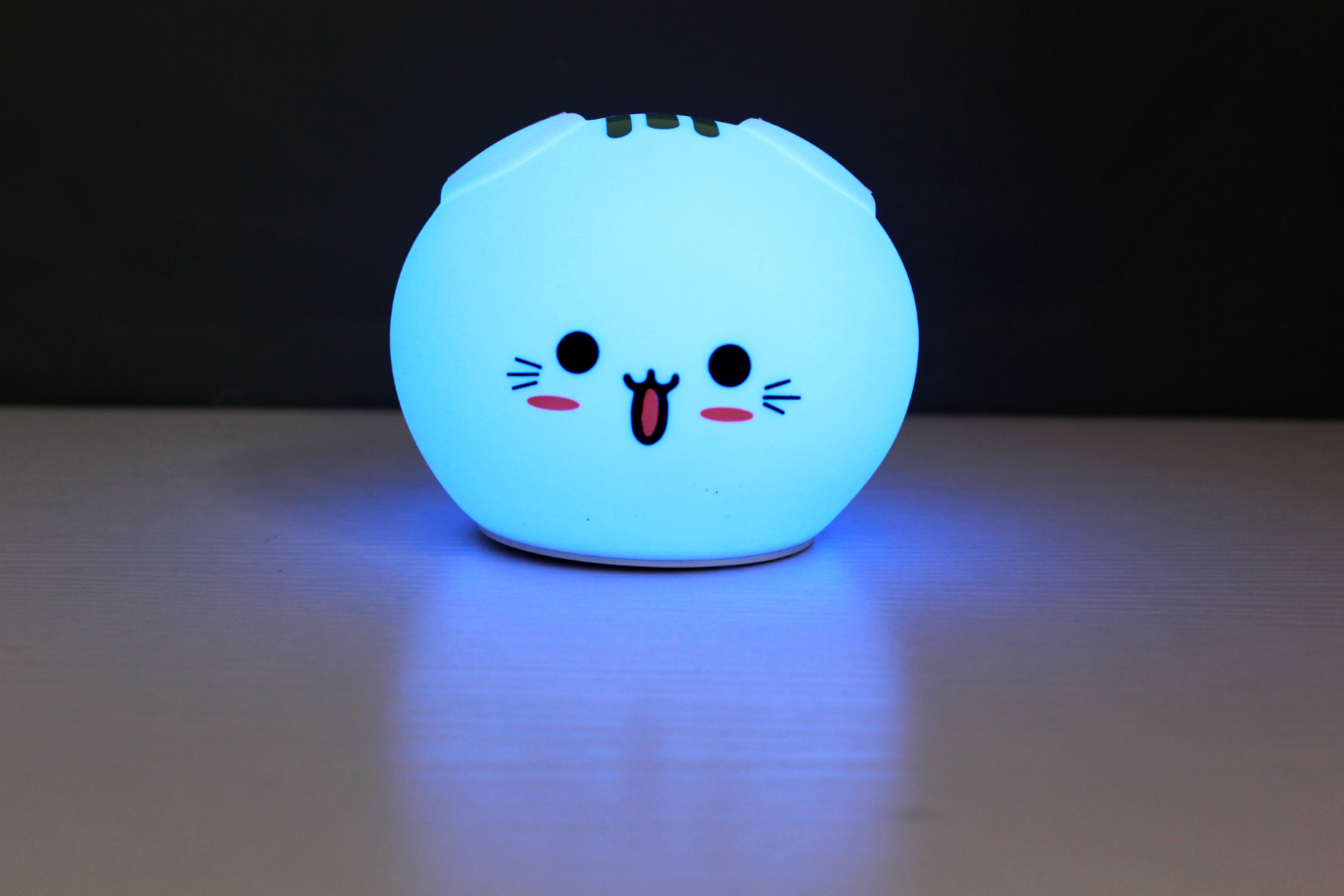 折耳猫硅胶灯