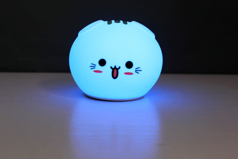 折耳猫硅胶灯