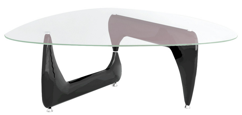 Irregular glass coffee table BR-CT8