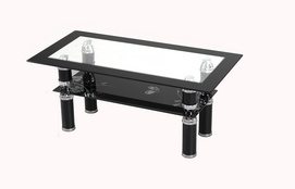 tempered glass french furniture coffee tableBR-CT13