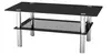Hot sale black galss coffee table BR-CT149