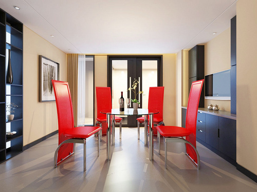 Dining set BR-DT831(CLF)+DC338
