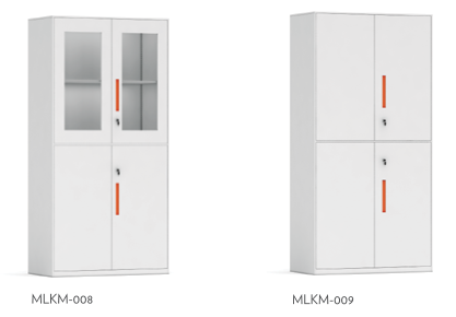 Vertical four-door filing cabinet