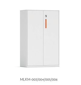 Vertical double door filing cabinet