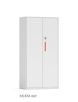 Vertical double door filing cabinet