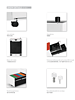 Rolling door combination file cabinet