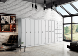Multi-door storage cabinet