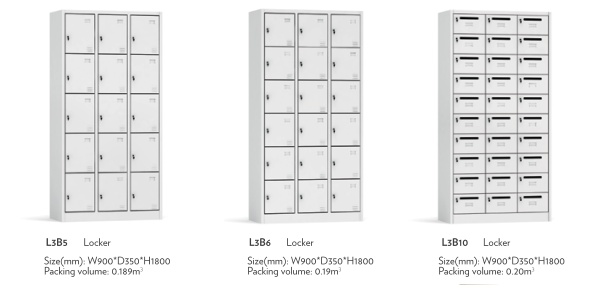 Multi-door storage cabinet