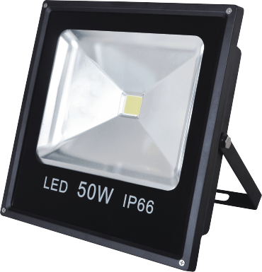 LED投光灯SMD贴片压铸投光灯150W正方形广告招牌投光灯