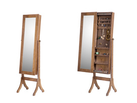 Jewelry Cabinet with Full-Length Mirror JC159D
